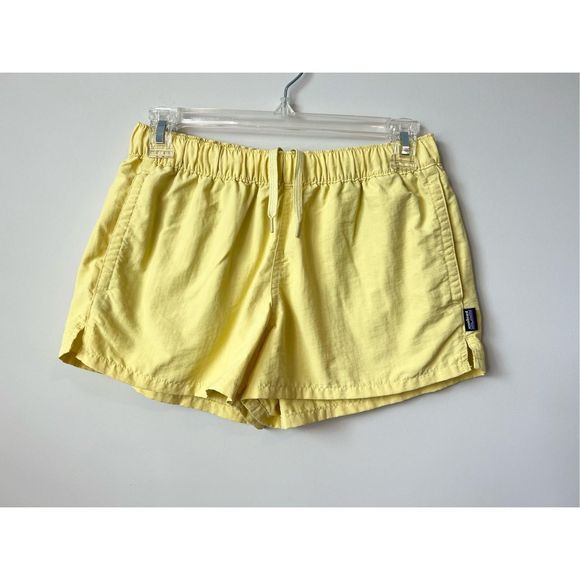 Patagonia women’s shorts size small yellow - Picture 1 of 7